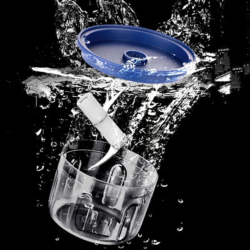 ⚡ Electric Garlic Chopper & Mini Portable Veggie Chopper – Chop, Mince, Blend in Seconds! 🔪