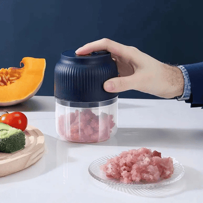 ⚡ Electric Garlic Chopper &amp; Mini Portable Veggie Chopper – Chop, Mince, Blend in Seconds! 🔪
