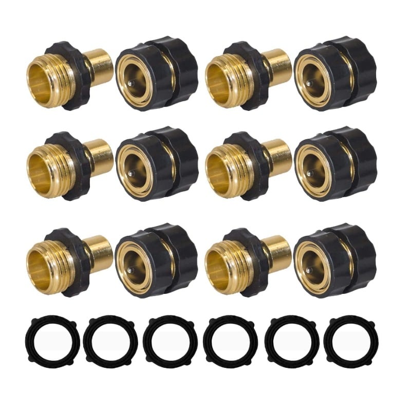 🔥Limited Time Promotion 50% OFF🔥 Hourleey Garden Hose Quick Connector