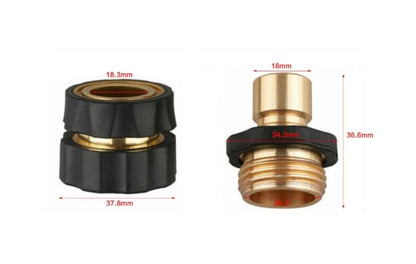 🔥Limited Time Promotion 50% OFF🔥 Hourleey Garden Hose Quick Connector