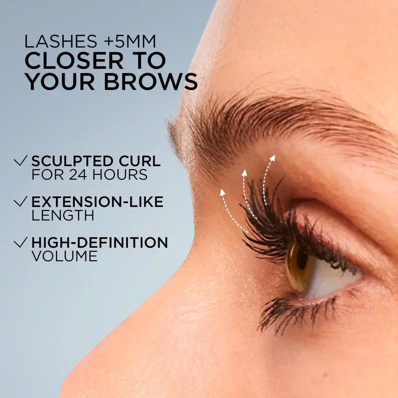 Long-Wearing Tubing Mascara – Metal Wand, Built-In Brush, Curled & Natural Lashes That Last
