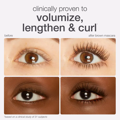 Long-Wearing Tubing Mascara – Metal Wand, Built-In Brush, Curled & Natural Lashes That Last