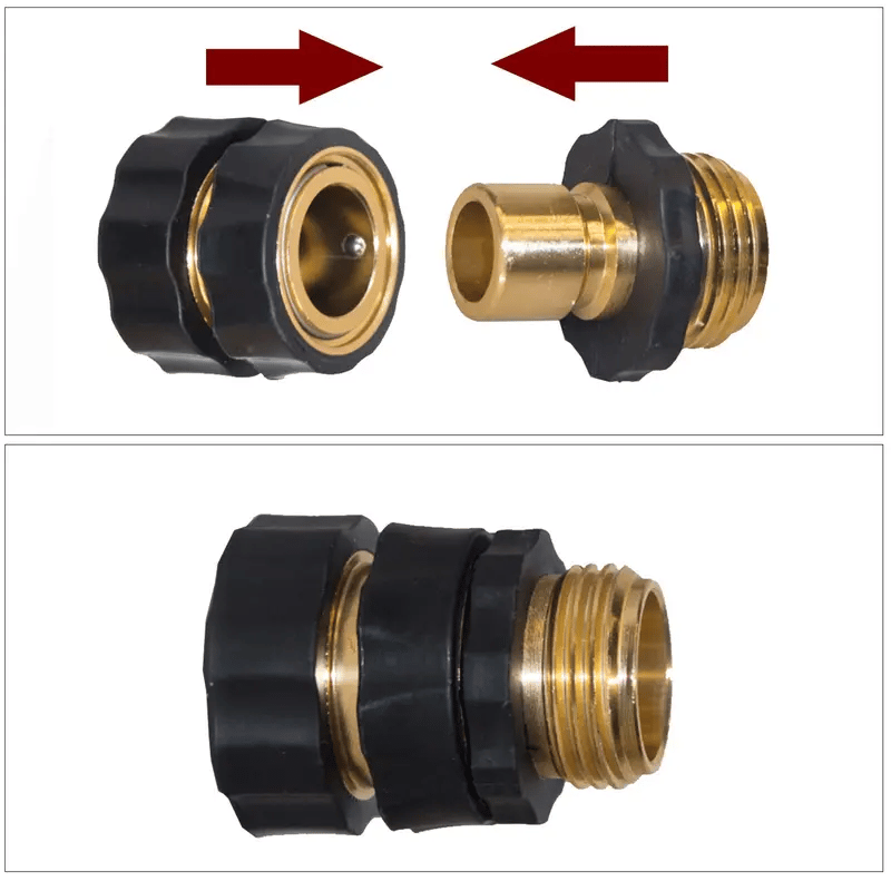 🔥Limited Time Promotion 50% OFF🔥 Hourleey Garden Hose Quick Connector
