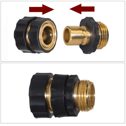 🔥Limited Time Promotion 50% OFF🔥 Hourleey Garden Hose Quick Connector