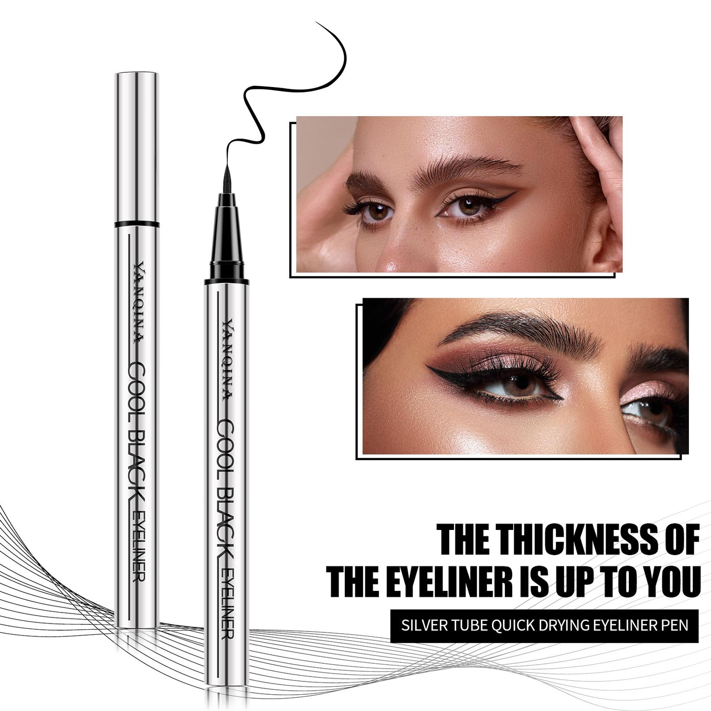 The Perfect Gel Liner – Waterproof, Smudge-Proof, Creamy & Jet Black