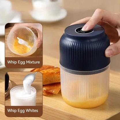 ⚡ Electric Garlic Chopper &amp; Mini Portable Veggie Chopper – Chop, Mince, Blend in Seconds! 🔪