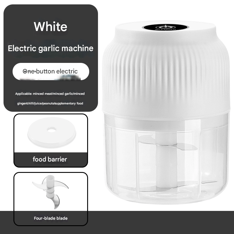 ⚡ Electric Garlic Chopper &amp; Mini Portable Veggie Chopper – Chop, Mince, Blend in Seconds! 🔪