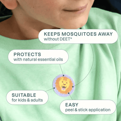 🔥Limited TimePromotion 50% OFF🔥 Mosquito Repellent Patches DEET-Free & Natural 36 PCS