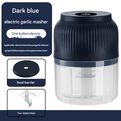⚡ Electric Garlic Chopper &amp; Mini Portable Veggie Chopper – Chop, Mince, Blend in Seconds! 🔪