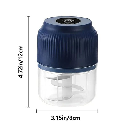 ⚡ Electric Garlic Chopper &amp; Mini Portable Veggie Chopper – Chop, Mince, Blend in Seconds! 🔪
